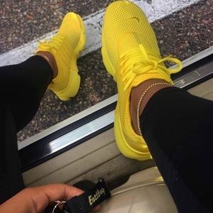 Yellow Nike Presto’s